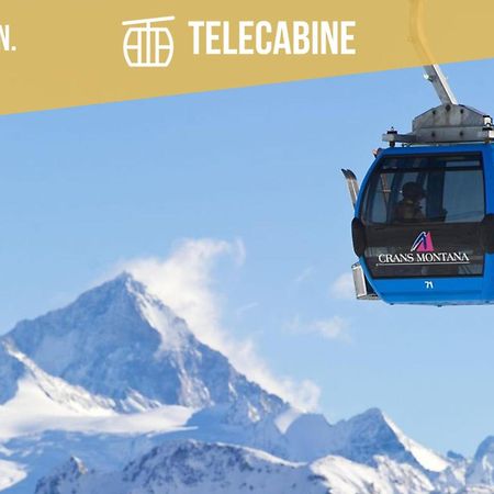 Plein Ciel I Balcony I Close To Cable Cars I Car Park كرانز مونتانا المظهر الخارجي الصورة